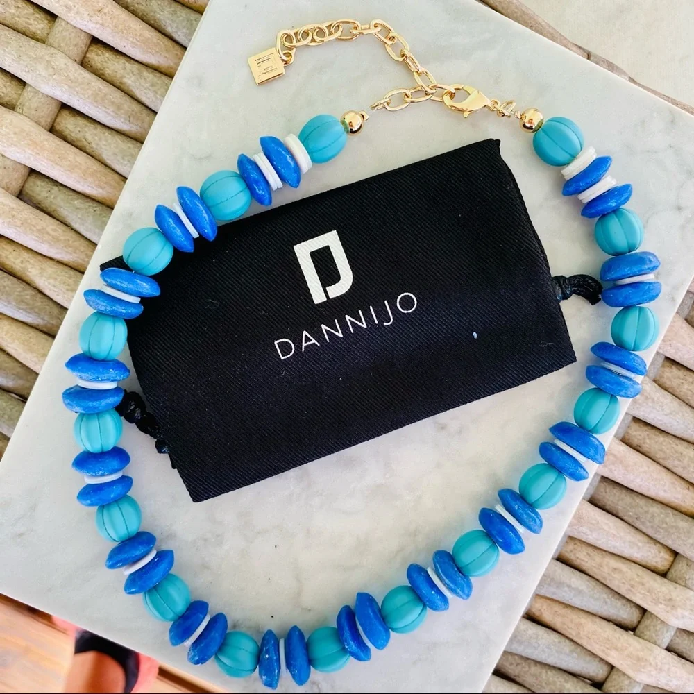 DANNIJO Petani Beaded Necklace NWT